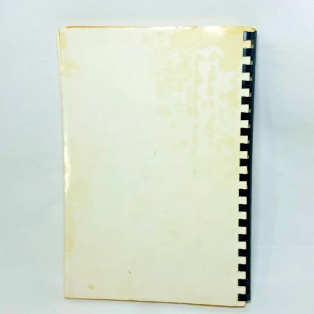 Vintage 1973 Cookbook by‎ Ladies Auxiliary United Transportation Union Recipes